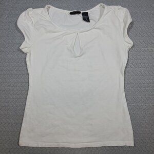 New York & Company Women's white top II size XS